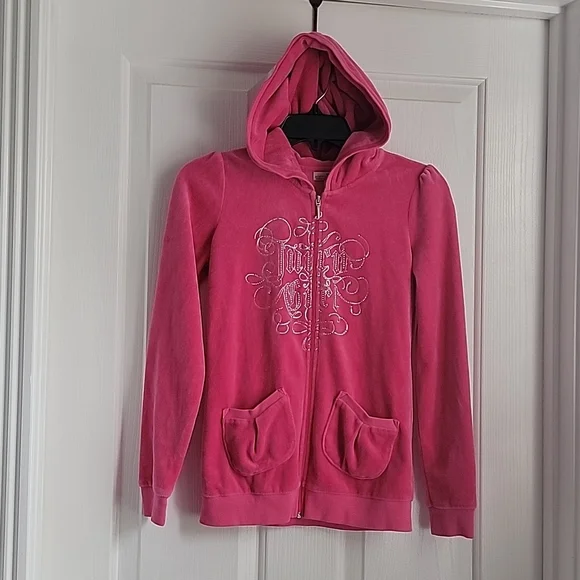 Juicy Couture Jackets Coats Juicy Couture Pink Hoodie Jacket